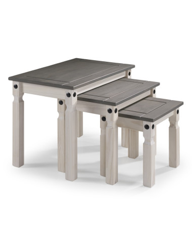 Coffee table MEXIKO, set of 3 (#2184)