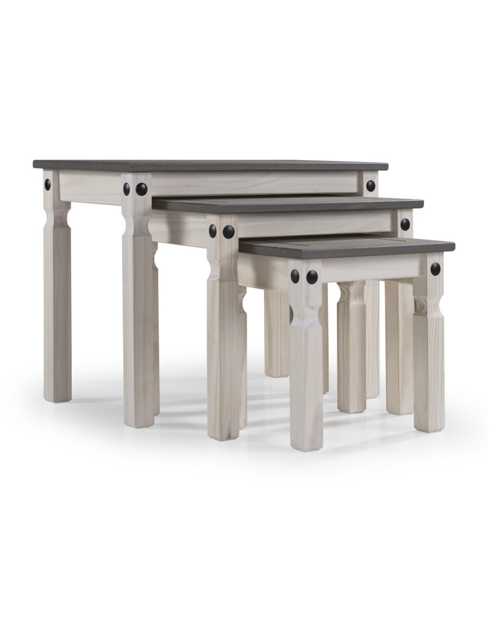 Coffee table MEXIKO, set of 3 (#2184)