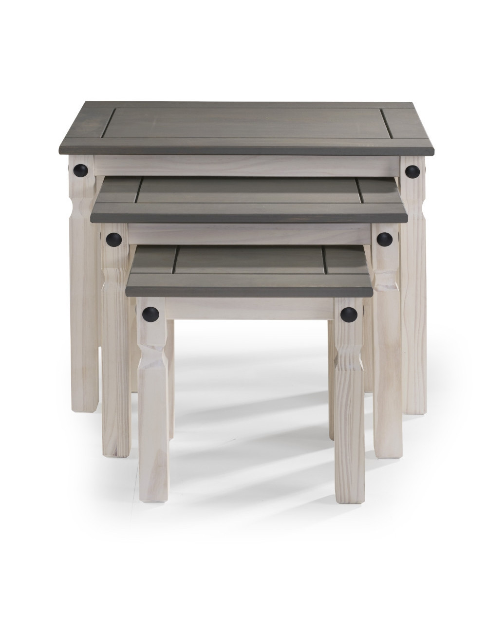 Coffee table MEXIKO, set of 3 (#2184)