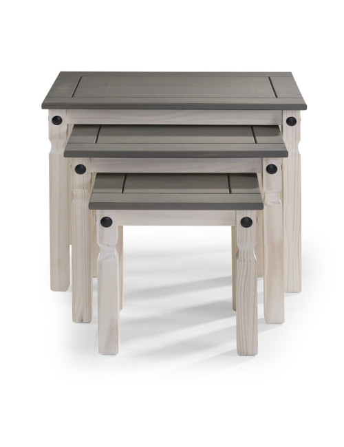 Coffee table MEXIKO, set of 3 (#2184)