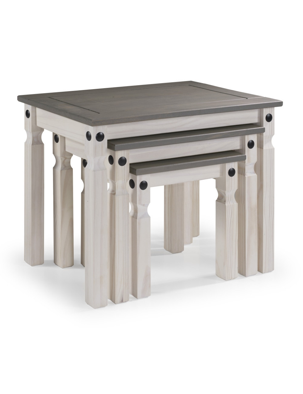 Coffee table MEXIKO, set of 3 (#2184)