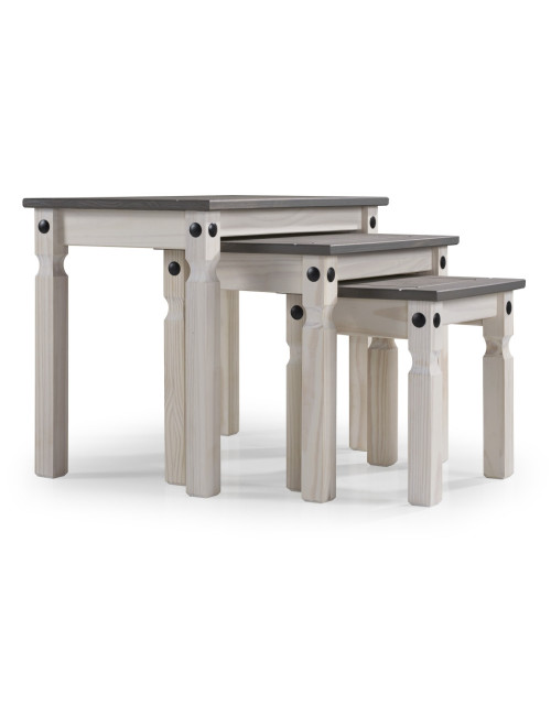Coffee table MEXIKO, set of 3 (#2184)