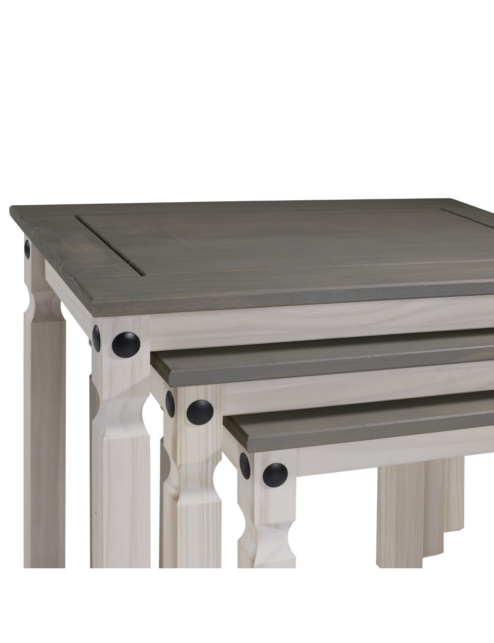 Coffee table MEXIKO, set of 3 (#2184)