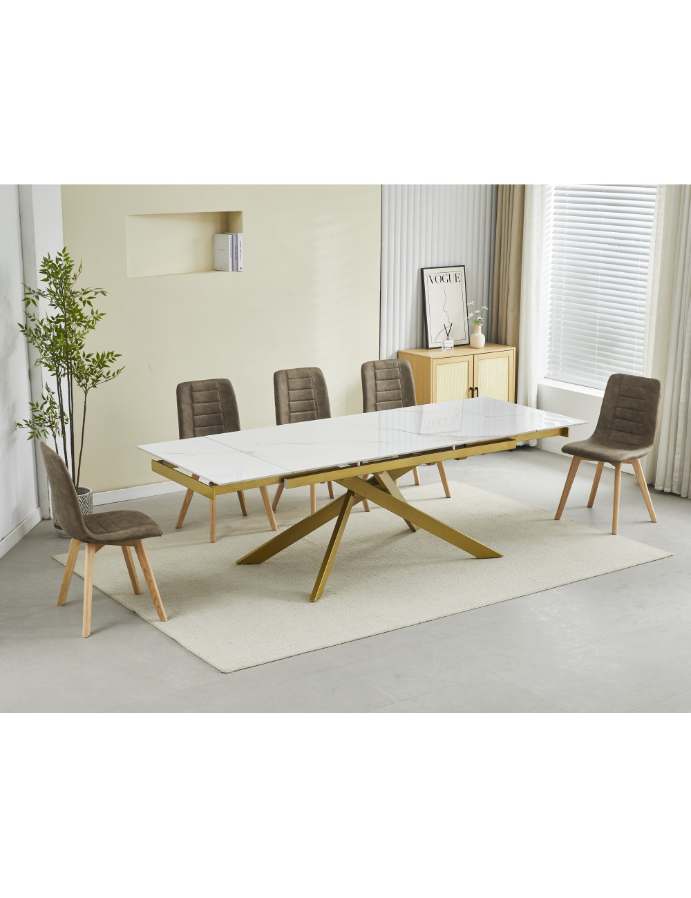 Extendable table GOLDIE (#3537)
