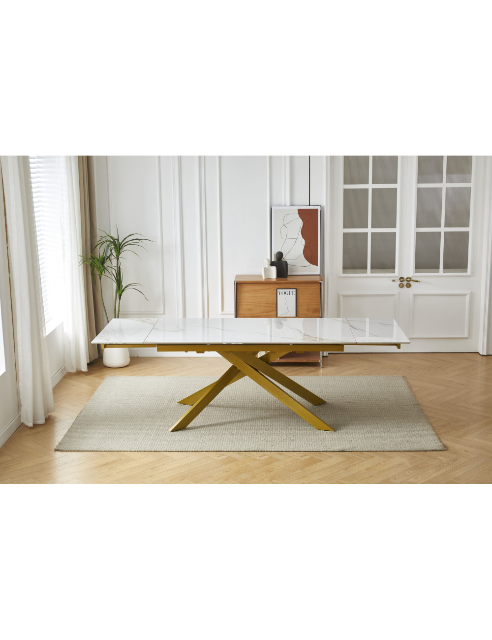 Izvelkams galds GOLDIE (#3537)