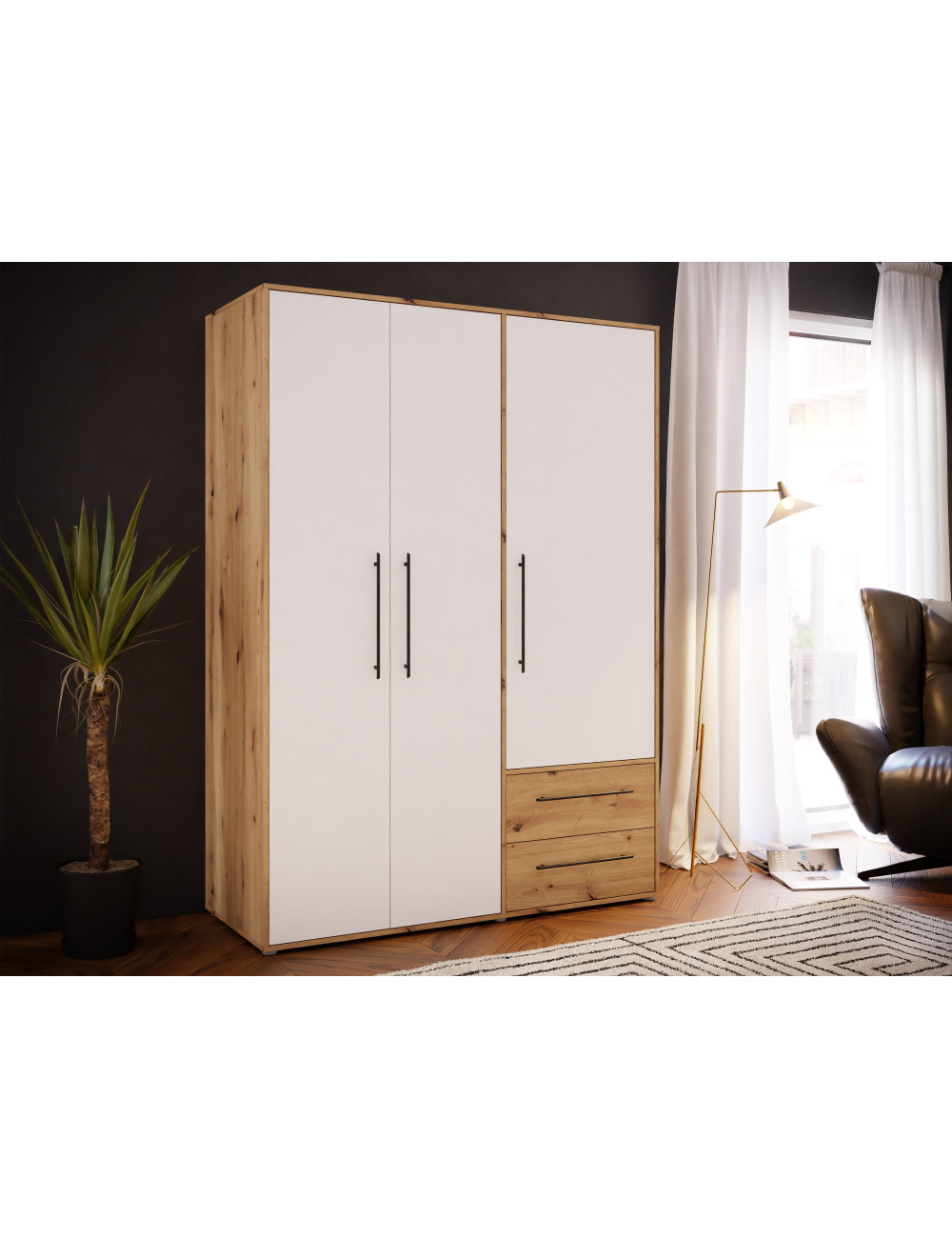 Garderobe MOKKARIS 833 (144,5 cm) (#3556)