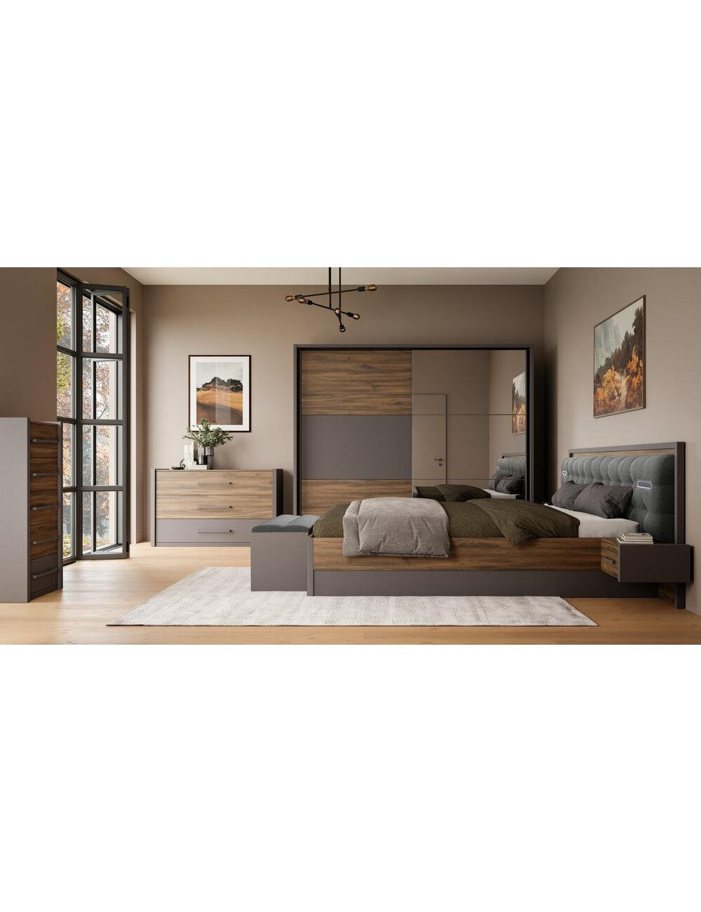 Garderobnieks PEMBURY 92314 (225 cm) (#3575)