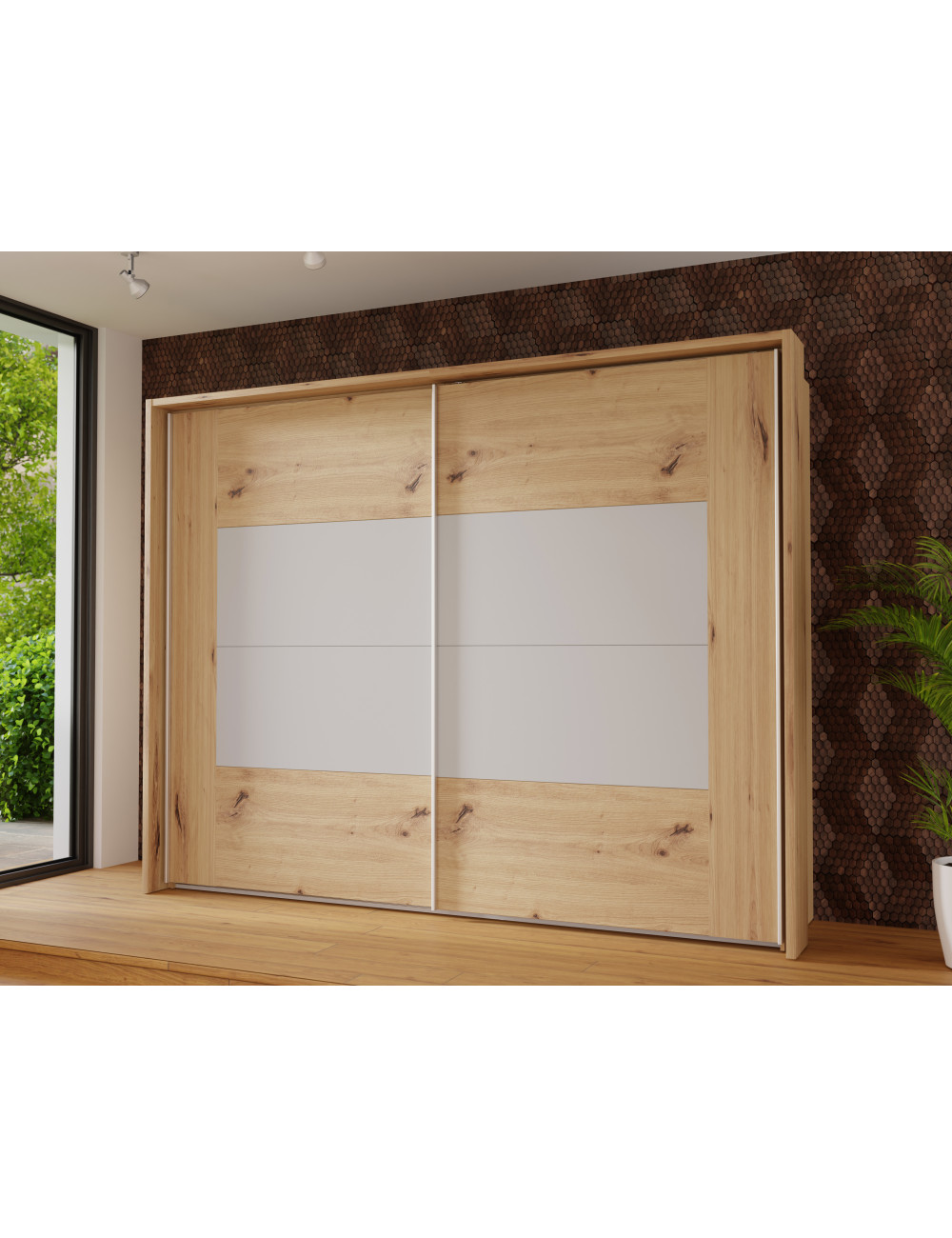 Wardrobe KASURA 12411 (270 cm) (#3581)