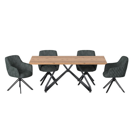 Galds CONNECT - virsma SWISS EDGE DL 20+20 (#2598)