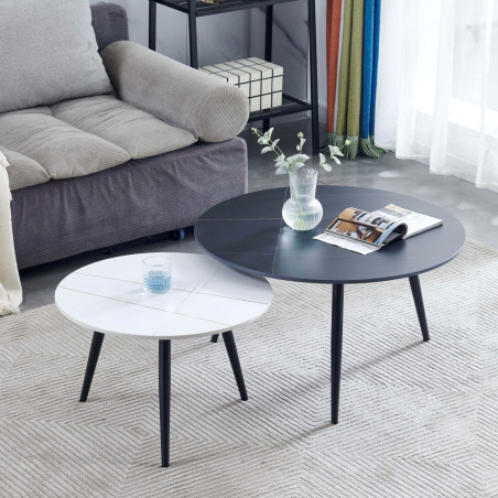 Coffee table GEMINI 1 - set of 2 (#3151)