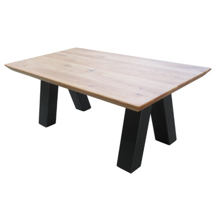 Coffee table CONNECT - leg LAMBDA 80x100 (#3215)