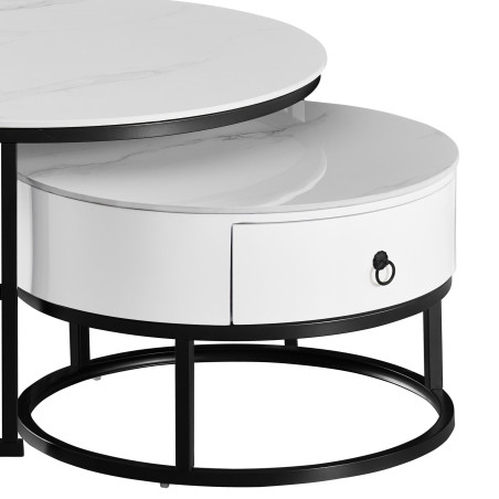 Coffee table TWINO - set of 2 (#3594)